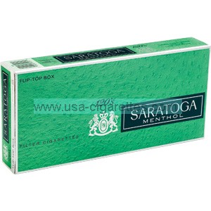 Saratoga Menthol 120's cigarettes